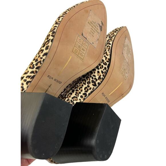Dolce Vita brown/tan painted cow hair boots, 9, classic, leopard, timeless - Picture 5 of 7